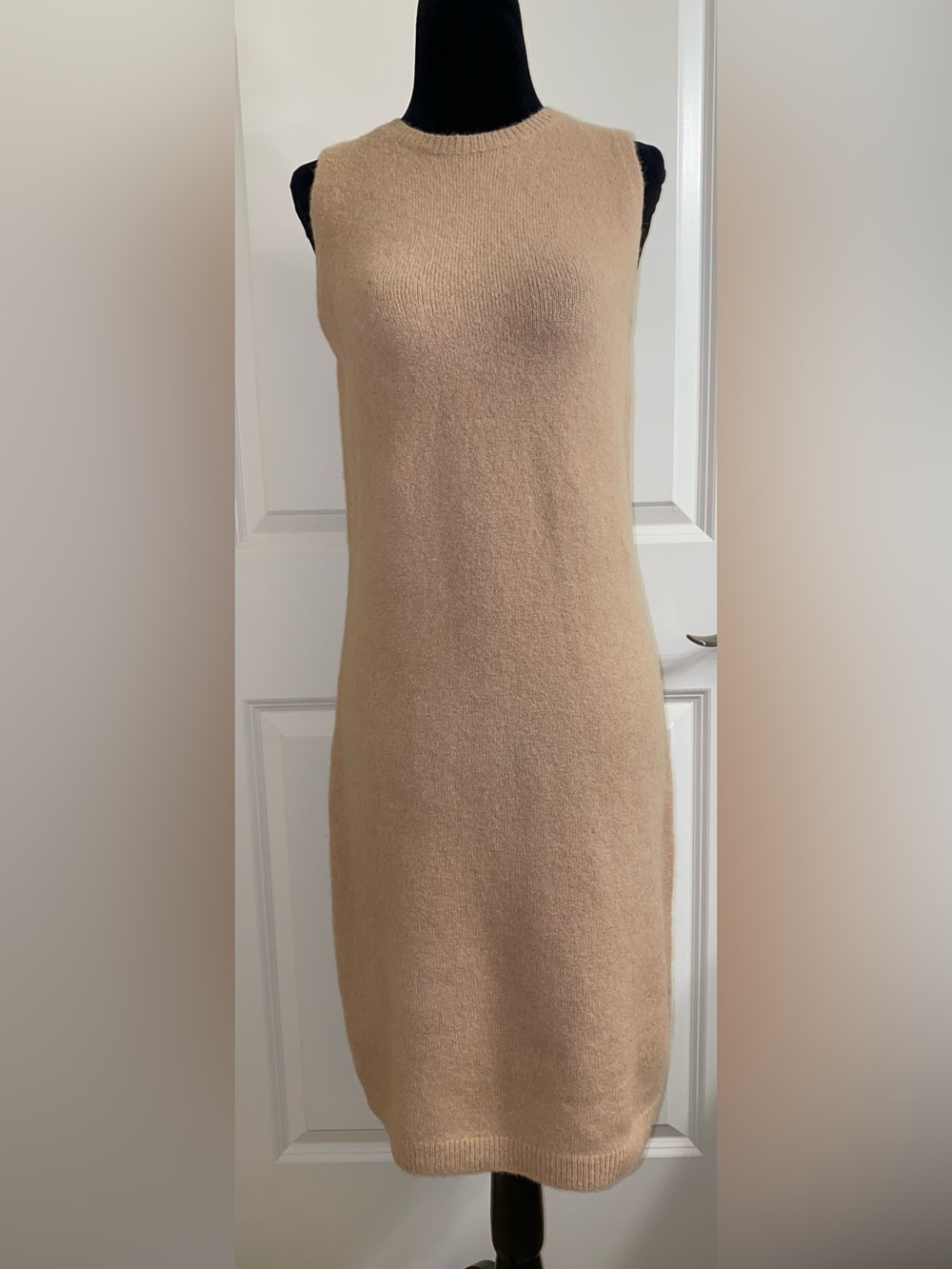 Vince Camel Wool/Alpaca Knit Sweater Dress